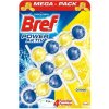 BREF Power Aktiv Lemon, čistiaci wc prípravok s vôňou citrónu 3 x 50 g, citrón BREF Power Aktiv Lemon, čistiaci wc prípravok s vôňou citrónu 3 x 50 g, citrón