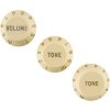 Fender Knobs Strat Set Aged White LH