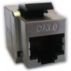 Konektor Keystone cat.6, tienený, strieborný, SPOJKA RJ45 Konektor Keystone cat.6, tienený, strieborný, SPOJKA RJ45