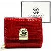 Dámska peňaženka Gregorio GF128 z hovädzej kože, červená, 9 x 7,5 x 3,5 cm Dámska peňaženka Gregorio GF128 z hovädzej kože, červená, 9 x 7,5 x 3,5 cm