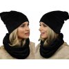 Fashionweek Dámsky zamatový set čiapky a šálu ZIZI-BV Farba: Čierna, Veľkosť: Universal Fashionweek Dámsky zamatový set čiapky a šálu ZIZI-BV Farba: Čierna, Veľkosť: Universal