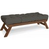 Marior HOME ALLEGRO Bench (lavice z buku) 140x50x43 cm gray walnut (lněný olej) Marior HOME ALLEGRO Bench (lavice z buku) 140x50x43 cm gray walnut (lněný olej)