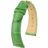 Kožený remienok Hirsch London L 04207042-1, zelený, aligátorová koža, dĺžka L, Quick Release Kožený remienok Hirsch London L 04207042-1, zelený, aligátorová koža, dĺžka L, Quick Release