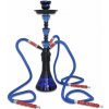 Vodná fajka SHISHA 54cm/3 modrá (Veľká stolová shisha s 3 hadicami pre spoločné relaxačné stretnutia) Vodná fajka SHISHA 54cm/3 modrá (Veľká stolová shisha s 3 hadicami pre spoločné relaxačné stretnutia)