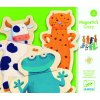 Djeco Puzzle magnetky Bláznivé zvieratká Djeco Puzzle magnetky Bláznivé zvieratká