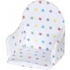 Vložka do drevených jedálenských stoličiek typu New Baby Victory biela hviezdy viacfarebné Vložka do drevených jedálenských stoličiek typu New Baby Victory biela hviezdy viacfarebné