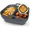 GOURMETmaxx Silikónová forma do teplovzdušnej fritézy s oddeľovačom 21*21*8 cm GOURMETmaxx Silikónová forma do teplovzdušnej fritézy s oddeľovačom 21*21*8 cm
