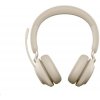 Jabra náhlavná súprava Evolve2 65, Link 380c MS, stereo, béžová Jabra náhlavná súprava Evolve2 65, Link 380c MS, stereo, béžová