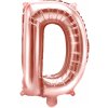Party Fóliový balón písmeno D rose gold na oslavu Party Fóliový balón písmeno D rose gold na oslavu