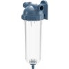 Korpus filtra USTM IZZI WF 1 KPL (priehľadný) s vypúšťacím ventilom, 10 Korpus filtra USTM IZZI WF 1 KPL (priehľadný) s vypúšťacím ventilom, 10
