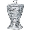 Crystalite Bohemia sklenená dóza Facet 24,5 cm