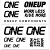 OneUp Components OneUp Decal Kit polep na riadítka - Black OneUp Components OneUp Decal Kit polep na riadítka - Black