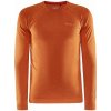 Craft Core Dry Active Comfort LS triko pánské Barva: Tmavě oranžová, Velikost: S Craft Core Dry Active Comfort LS triko pánské Barva: Tmavě oranžová, Velikost: S