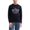 Tommy Hilfiger Mikiny ATHLEISURE CREW NECK MW0MW39533 Modrá Tommy Hilfiger Mikiny ATHLEISURE CREW NECK MW0MW39533 Modrá