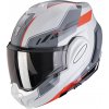 Scorpion Exo-tech Evo Socius šedá/červená L Scorpion Exo-tech Evo Socius šedá/červená L