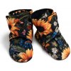 ESITO Capáčky barefoot Softshell Slnečnica čierne Veľ. 2 (stielka 12 cm) ESITO Capáčky barefoot Softshell Slnečnica čierne Veľ. 2 (stielka 12 cm)