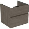 Ideal Standard Finesse - Umývadlová skrinka, 60x51x55 cm, 2 zásuvky, Dark Elm E3395UR Ideal Standard Finesse - Umývadlová skrinka, 60x51x55 cm, 2 zásuvky, Dark Elm E3395UR