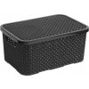 Branq Košík Rattan 10l - antracit Branq Košík Rattan 10l - antracit