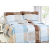 Dreamy Linens Obliečky saténové hnedé a modré Royal Rozměry: 220 x 140 cm Dreamy Linens Obliečky saténové hnedé a modré Royal Rozměry: 220 x 140 cm