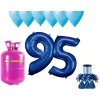 HeliumKing Hélium párty set na 95. narodeniny s modrými balónmi HeliumKing Hélium párty set na 95. narodeniny s modrými balónmi