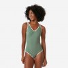 DECATHLON Dámske jednodielne plavky Virginia Lurex sivo-zelené S DECATHLON Dámske jednodielne plavky Virginia Lurex sivo-zelené S