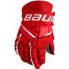 Hokejové rukavice Bauer Supreme M3 Red Intermediate 12 palcov Hokejové rukavice Bauer Supreme M3 Red Intermediate 12 palcov
