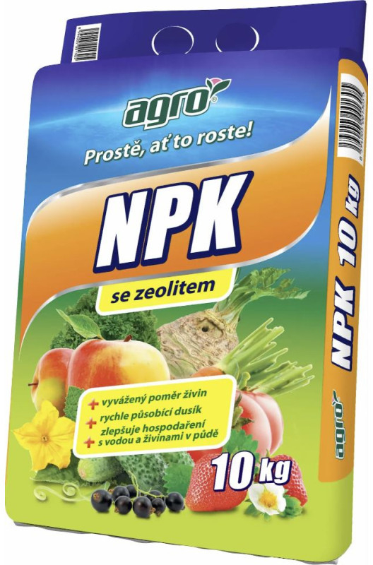 AGRO Univerzálne hnojivo NPK so zeolitom 20 kg