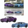 Osobný automobil Hot Wheels fialový kovový plastový 1:64 2 ks v balení Osobný automobil Hot Wheels fialový kovový plastový 1:64 2 ks v balení