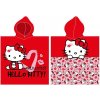 Dovoz EU Detské pončo Hello Kitty Bavlna 55x110 cm Dovoz EU Detské pončo Hello Kitty Bavlna 55x110 cm