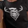 Tričko s potlačou DEER VINTAGE Pánsky Čierna 3XL Tričko s potlačou DEER VINTAGE Pánsky Čierna 3XL