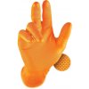 GRIPPAZ® 246A Pracovné jednorázové rukavice orange S 246OR/07