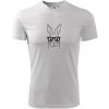 Králik s okuliarmi - Pánske tričko Fantasy športové - 3XL ( Biela ) Králik s okuliarmi - Pánske tričko Fantasy športové - 3XL ( Biela )