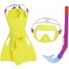 Bestway Šnorchlovací set Lil Flapper- plutvy, okuliare, šnorchel, ružová Bestway Šnorchlovací set Lil Flapper- plutvy, okuliare, šnorchel, ružová