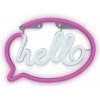 Forever RTV100232 HELLO neónové LED svetlo ružová 290x23x290 mm Forever RTV100232 HELLO neónové LED svetlo ružová 290x23x290 mm