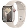 Apple Watch Series 9 GPS + Cellular 45mm Starlight Aluminium Case with Starlight Sport... MRM93QC/A