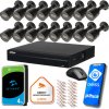 DAHUA zostavy Dahua IP monitorovací set NVR 4TB 16 5MPx dome kamier DAHUA zostavy Dahua IP monitorovací set NVR 4TB 16 5MPx dome kamier