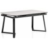 Ceramic rozťahovací stôl antracit/sivý 160/200x75 cm Ceramic rozťahovací stôl antracit/sivý 160/200x75 cm