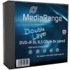 MEDIARANGE DVD + R 8,5 GB 8x DoubleLayer slimcase 5pck/bal MEDIARANGE DVD + R 8,5 GB 8x DoubleLayer slimcase 5pck/bal