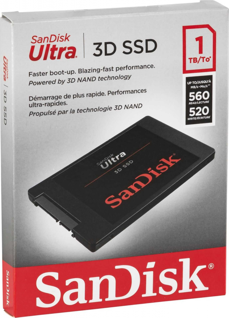 SanDisk Ultra 3D 1TB, SDSSDH3-1T00-G26