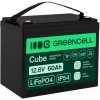 Baterie Green Cell CUBE LiFePO4 LFPGC12V60AH Baterie LiFePO4 12V, 12,8V 60Ah, 768Wh IP54 Baterie Green Cell CUBE LiFePO4 LFPGC12V60AH Baterie LiFePO4 12V, 12,8V 60Ah, 768Wh IP54