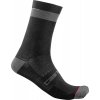 Castelli Alpha 18 sock 010 čierna