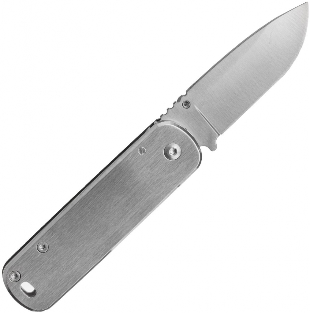 FOX POCKET KNIFE STAINLESS STEEL HANDLE BF-79
