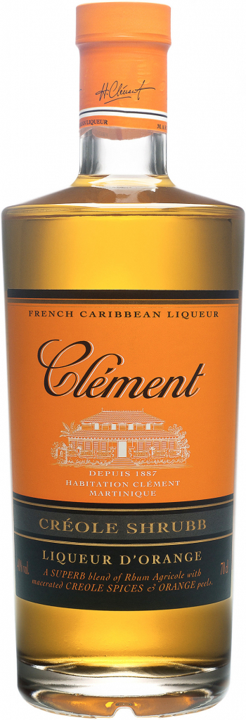 Clément Créole Shrubb D\'Orange Rhum 40% 0,7 l (čistá fľaša)
