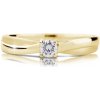 Cutie Diamonds Luxusný zásnubný prsteň zo žltého zlata s briliantom DZ6817-1906-10-X-1 57 mm Cutie Diamonds Luxusný zásnubný prsteň zo žltého zlata s briliantom DZ6817-1906-10-X-1 57 mm