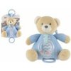 Medveď naťahovací hrací strojček s hrkálkou plyš 18x18cm modrý na karte v sáčku 0+ Medveď naťahovací hrací strojček s hrkálkou plyš 18x18cm modrý na karte v sáčku 0+