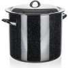 Smaltovaný hrnec s poklicí Banquet 7,5 l černý Smaltovaný hrnec s poklicí Banquet 7,5 l černý