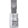 Fortum 4701803 Zástrčná hlavica bit plochý 8mm, 1/4” Fortum 4701803 Zástrčná hlavica bit plochý 8mm, 1/4”