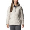 Dámska bunda Columbia, POWDER LITE HOODED JACKET sivá XS Dámska bunda Columbia, POWDER LITE HOODED JACKET sivá XS