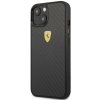 Ferrari puzdro plastové Apple iPhone 13 Mini FEHCP13SFCABK čierne Ferrari puzdro plastové Apple iPhone 13 Mini FEHCP13SFCABK čierne