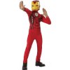 Chlapčenský kostým Iron Man červená 110-120 Veľkosť